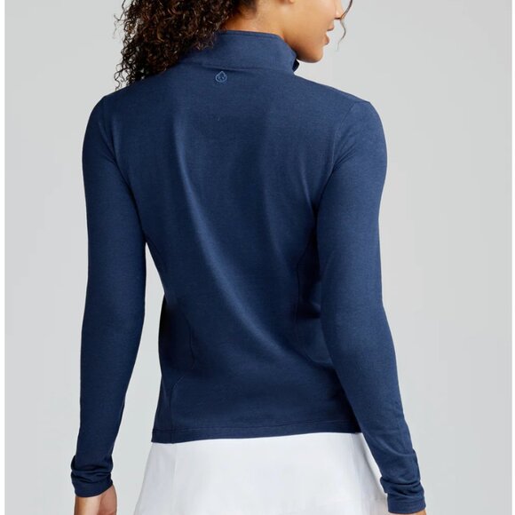 Tasc Performance Recess Quarter Zip NWOT MEDIUM Classic Navy - Picture 5 of 13
